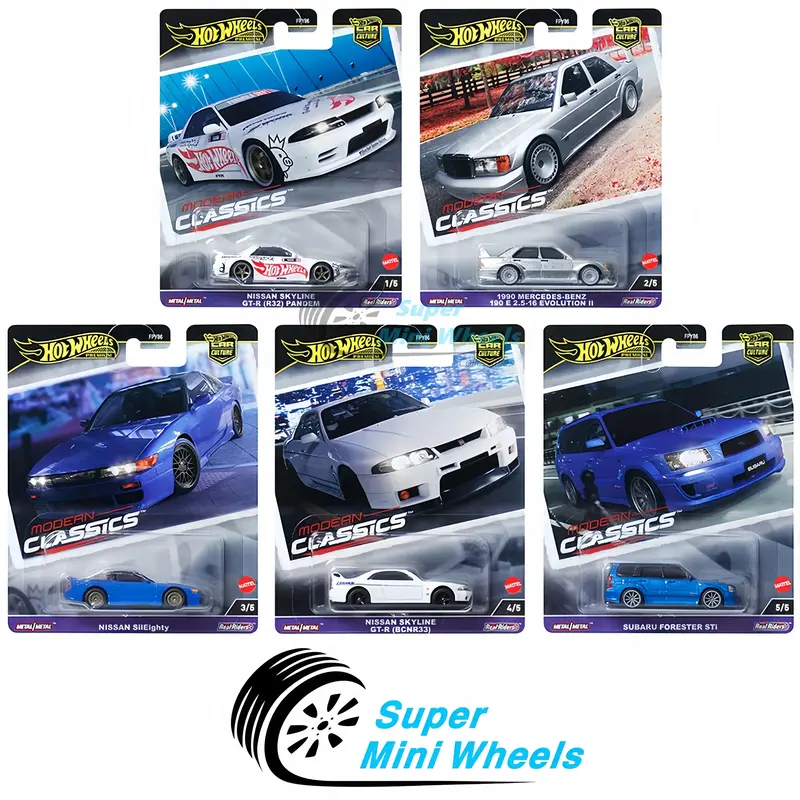 Hot Wheels 1:64 Car Culture 2024 E Case Modern Classics