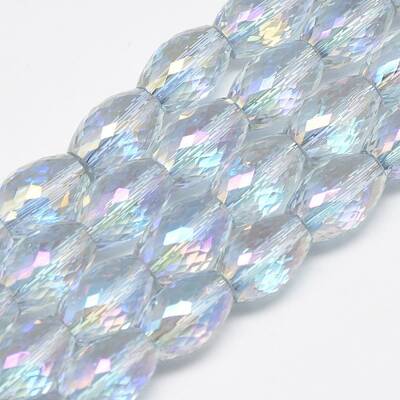 Electroplate Glass Beads Strands