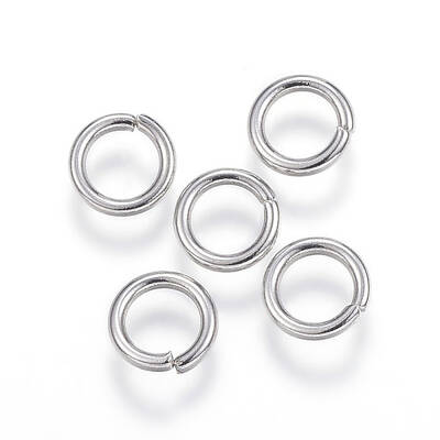 Tarnish Resistant 304 Stainless Steel Open Jump Rings