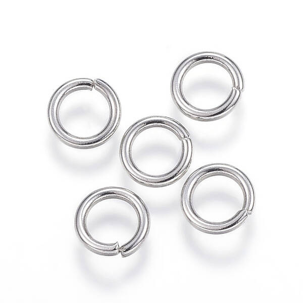 Tarnish Resistant 304 Stainless Steel Open Jump Rings