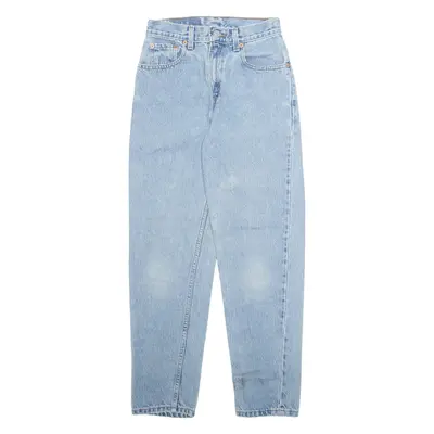 LEVI'S Womens Jeans Blue Regular Tapered W24 L27