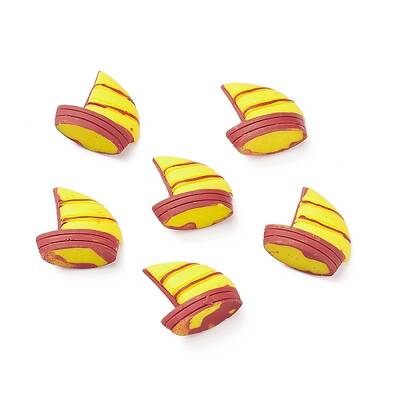 (Defective Closeout Sale: Uneven Color) Opaque Resin Cabochons