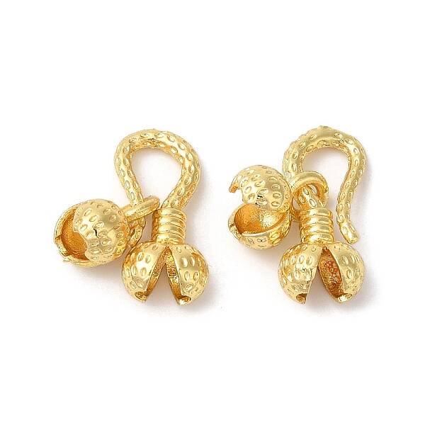 Rack Plating Brass Hook and S-Hook Clasps