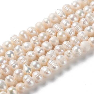 Natural Cultured Freshwater Pearl Beads Strands