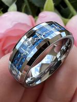 Stainless Steel Ring, Fashion Heartbeat Design Ring for Party, Daily Decor, Trendy All-match & Exquisite Jewelry for Birthday...