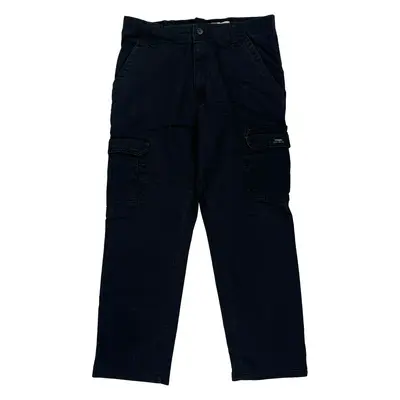 Wrangler Cargo Trousers - 30? Waist Navy Cotton Blend