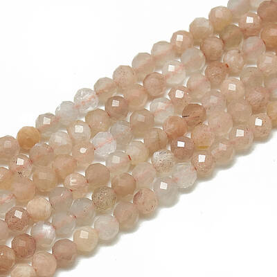 Natural Sunstone Beads Strands