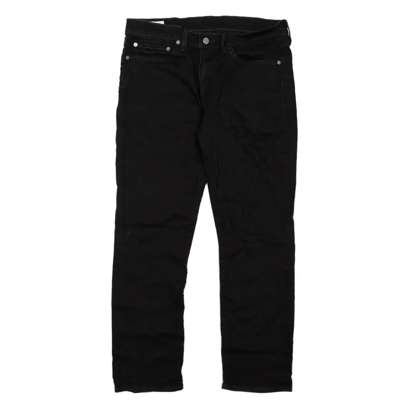 LEVI'S 511 BIG E Jeans Mens Black Slim Straight W34 L30