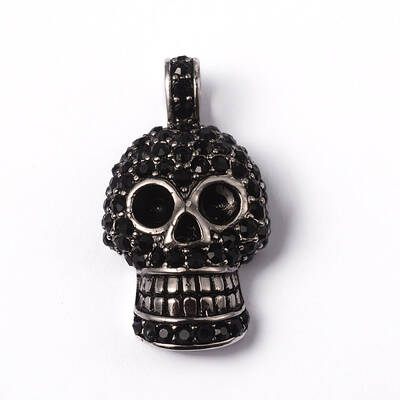 316 Surgical Stainless Steel Rhinestone Pendants