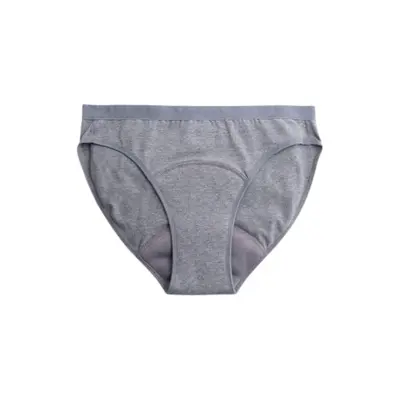 Imse Bikini - Grey Period Panties - Medium Flow M