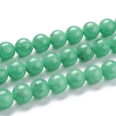 Natural Glass Beads Strands