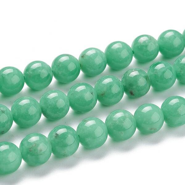 Natural Glass Beads Strands
