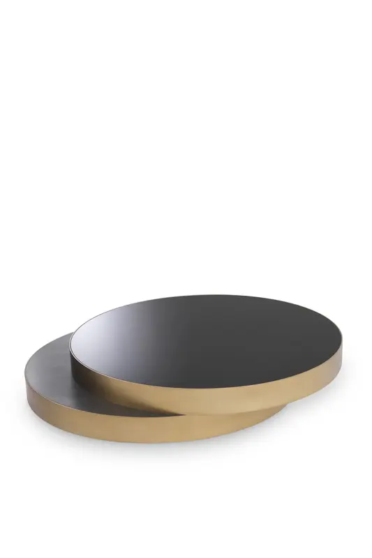 Brass Stacked Coffee Table | Eichholtz Griffith