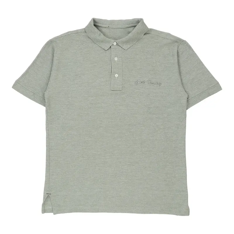 Best Company Polo Shirt - Large Green Cotton
