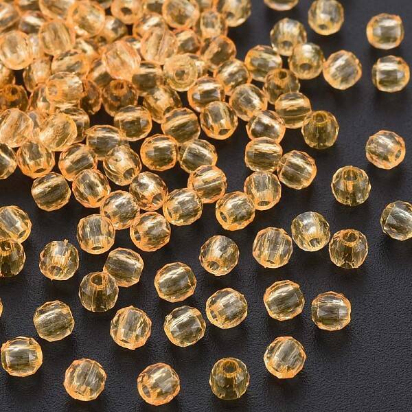 Transparent Acrylic Beads