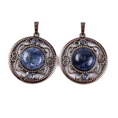 Natural Sodalite Pendants