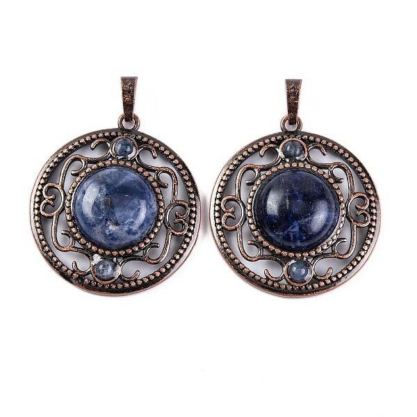 Natural Sodalite Pendants