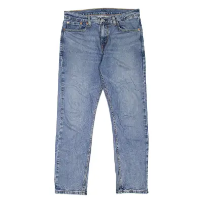 LEVI'S 502 Jeans Mens Blue Regular Tapered Stone Wash W30 L30