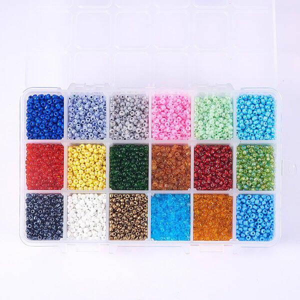 8/0 Round Glass Seed Beads Sets