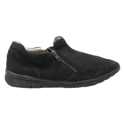 DR. COMFORT Pump Shoes Black Suede Mens UK 9.5