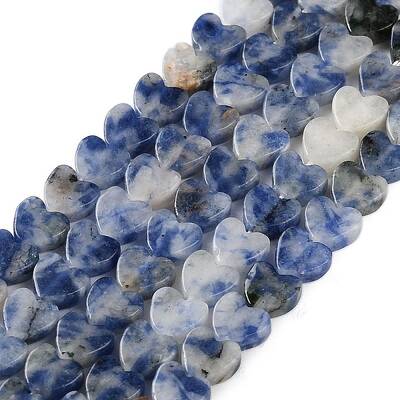 Natural Blue Spot Jasper Beads Strands