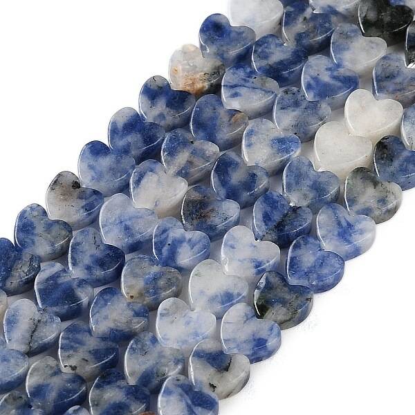 Natural Blue Spot Jasper Beads Strands