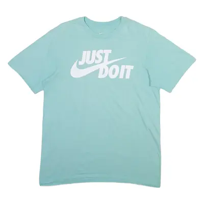 NIKE Mens T-Shirt Blue S