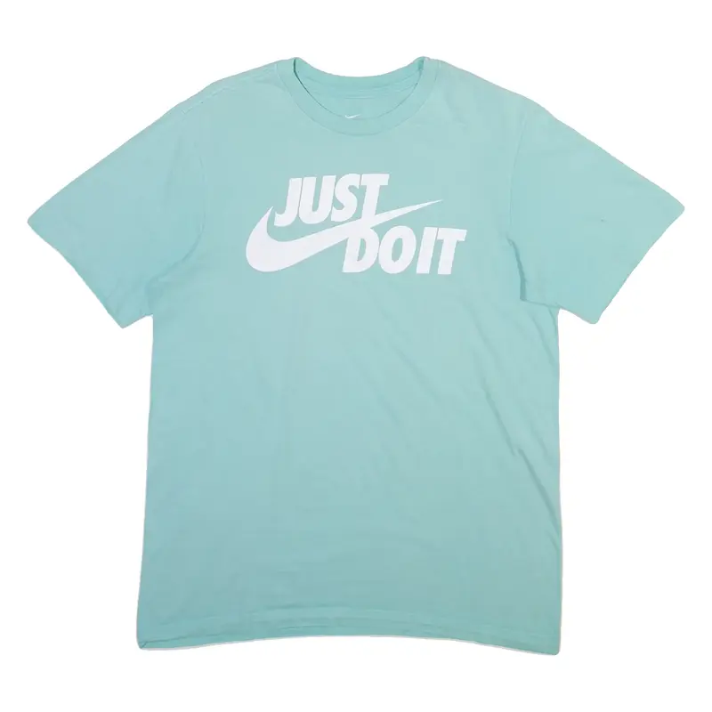 NIKE Mens T-Shirt Blue S