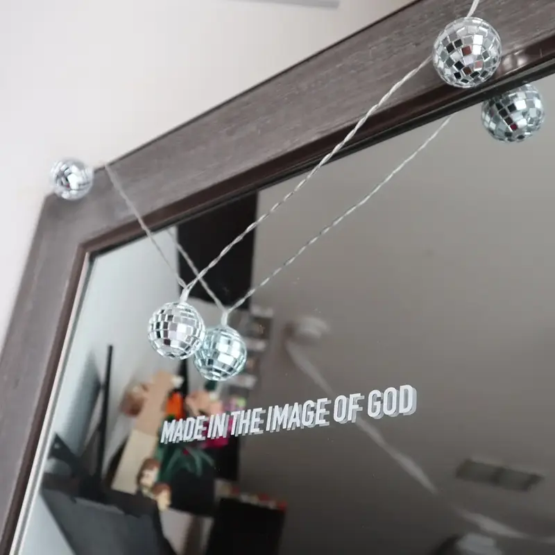 Image Of God Mirror Sticker