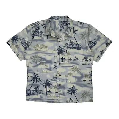 Unbranded Hawaiian Shirt - XL Multicoloured Cotton