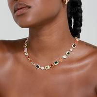 Solstice Gemstone Necklace (Unisex)