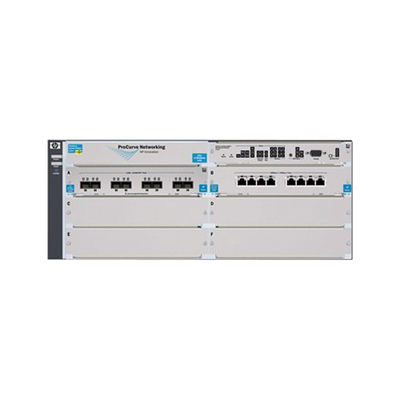 J9866AR#ABA HP 5400 Series 5406 8 x RJ-45 Ports 10GBase-T + 8 x SFP+ Ports 10GBase-X Layer 3 Managed Rack-mountable Gigabit E...