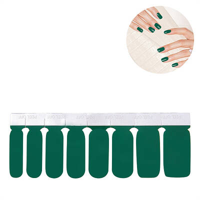 Solid Color Full Cover Best Nail Stickers