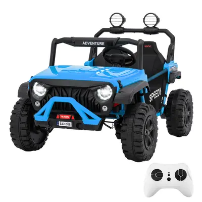 Garvee Ride P Series 24V Kids Toddler Ride On Truck 4WD 3 Speeds Large 7AH Battery Bluetooth MP3 Parent Safety Brake Red Outd...