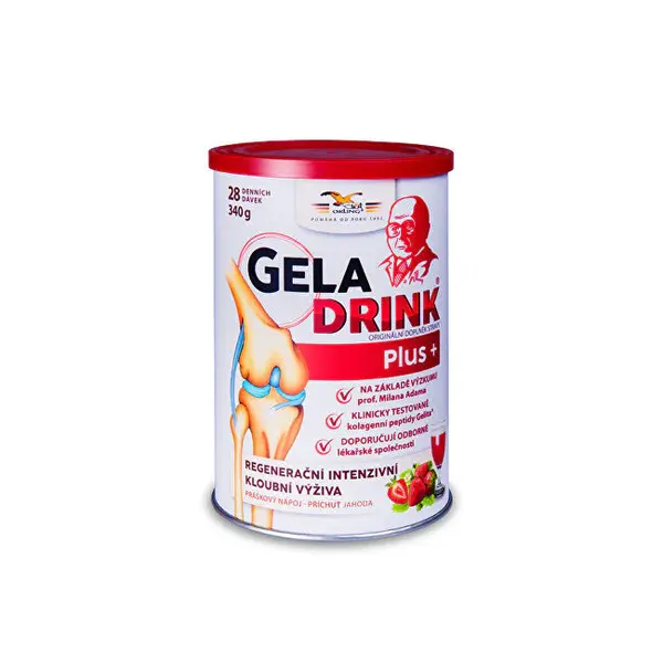 Geladrink Geladrink Plus Strawberry Drink 340g