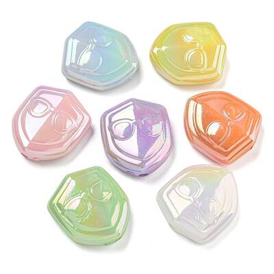 UV Plating Opaque Acrylic Beads