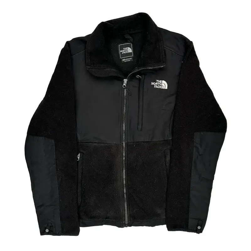 The North Face Fleece Jacket - Medium Black Polyester | Size: medium