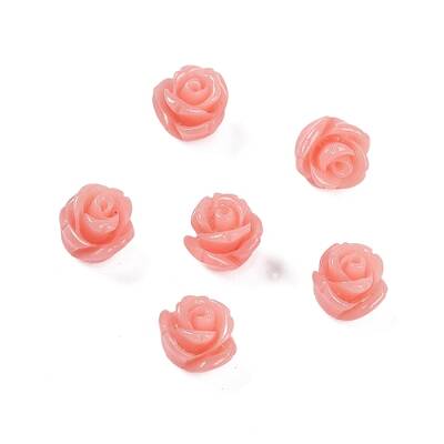 Synthetic Coral Carved Beads