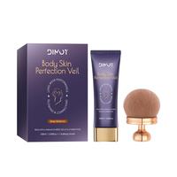Dimot Flawless Body Coverage Set – 3.65oz Perfector + Large Buffer Brush, Conceal Scars, Spots, Veins & Tattoos, Blendable ...