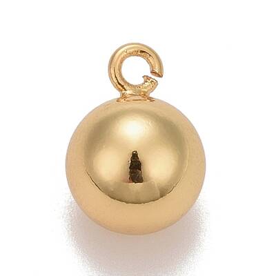 Brass Ball Charms