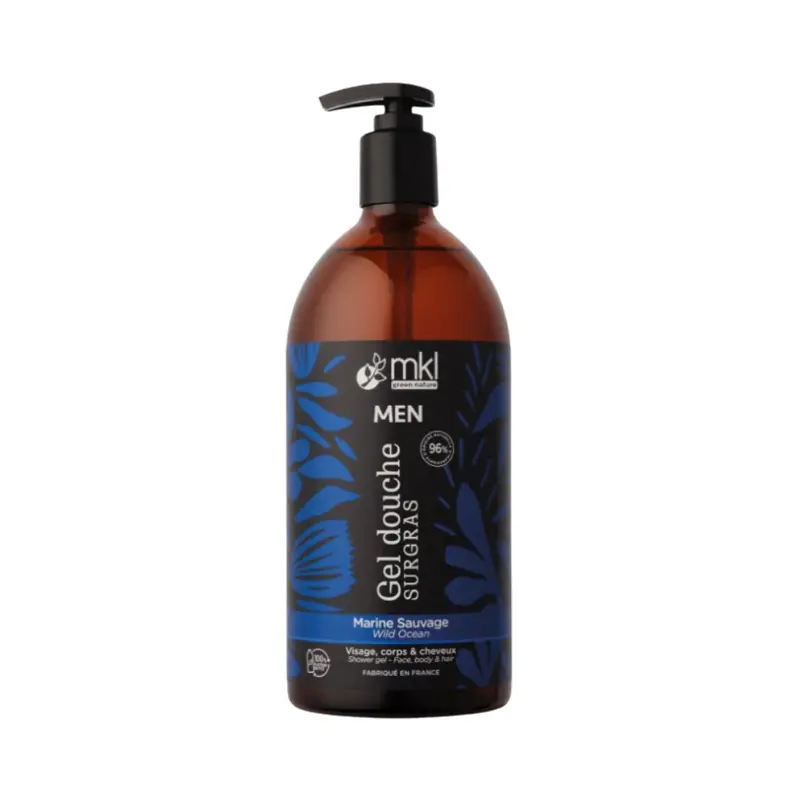 MKL Green Nature - MEN - Surgras Marine Sauvage Shower Gel 1L