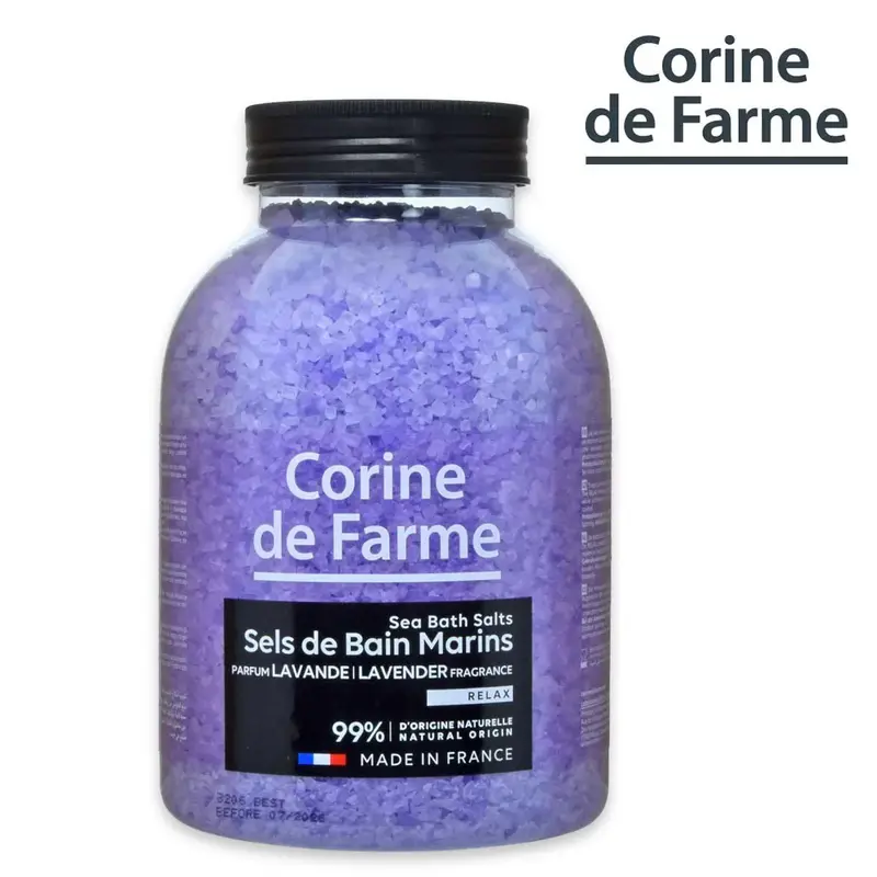 Corine de farme lavender bath salts relax 1.3 kg
