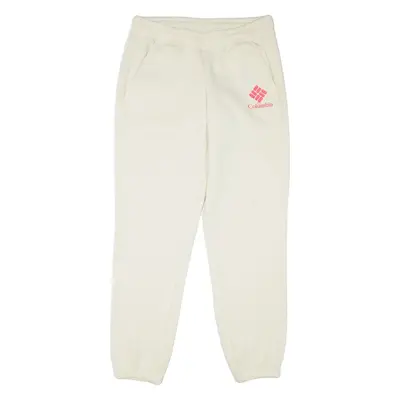 COLUMBIA Womens Joggers Cream Tapered S W30 L30