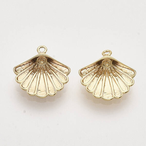 Brass Peg Bails Charms