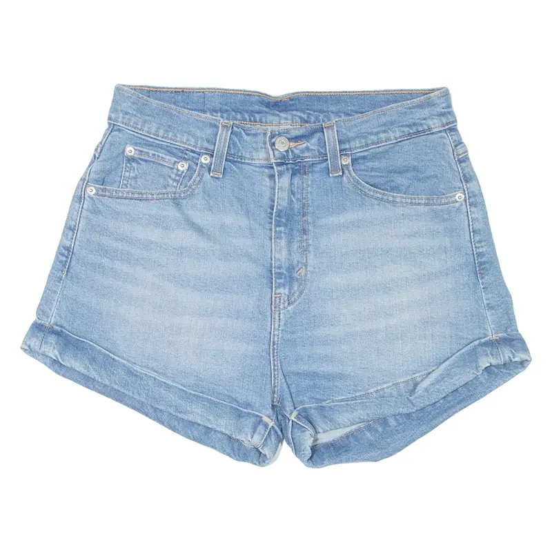 LEVI'S Womens Denim Shorts Blue M W29