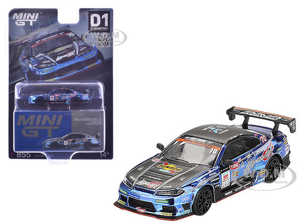 Nissan Silvia (S15) D-MAX RHD (Right Hand Drive) #70 Masashi Yokoi D-MAX Racing D1 Grand Prix (2023) Limited Edition 1/64...