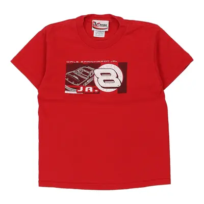 Age 7 Chase Authentics Nascar T-Shirt - Medium Red Cotton