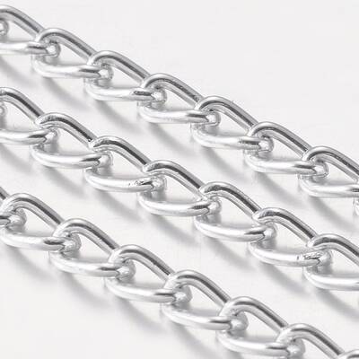 Aluminum Twisted Chains Curb Chains
