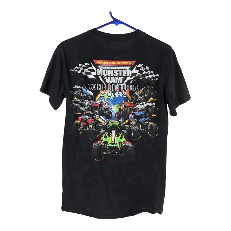 Monster Jam World Tour 2012 Alstyle T-Shirt - Small Black Cotton
