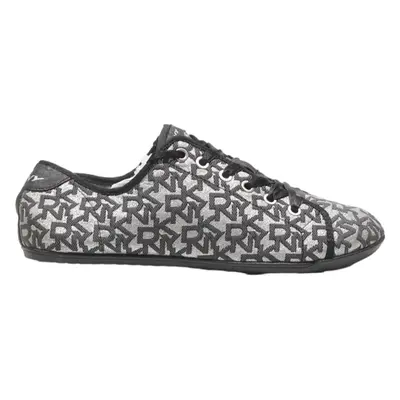 DKNY Sneaker Trainers Silver Synthetic Womens UK 4.5